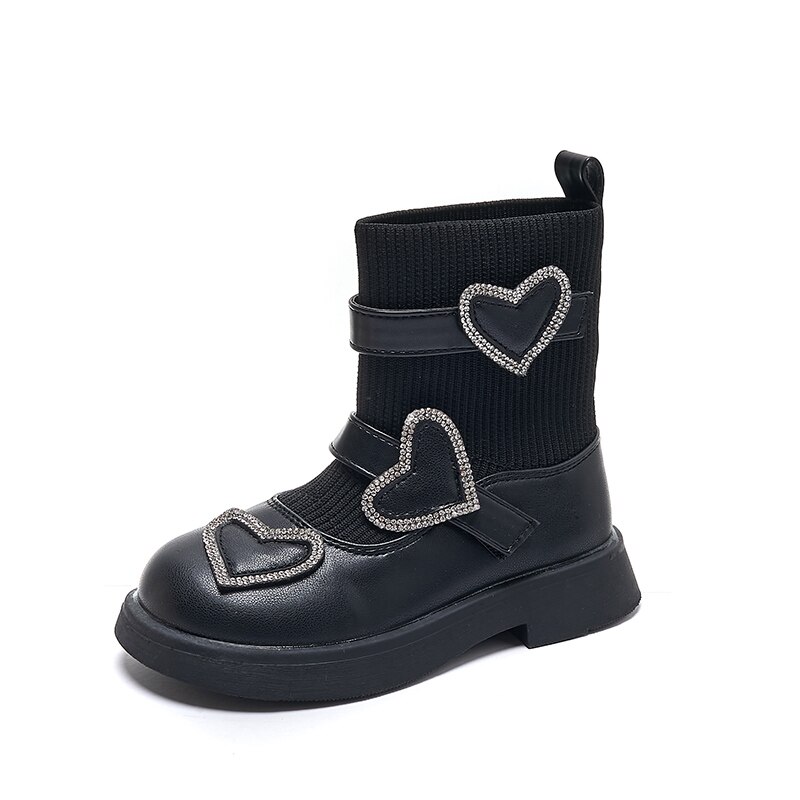 Kids-Shoes-Simple-Love-Rhinestones-2023-New-Soft-Casual-Children-Ankle-Boots-Hook-Loop-Spring-New-5