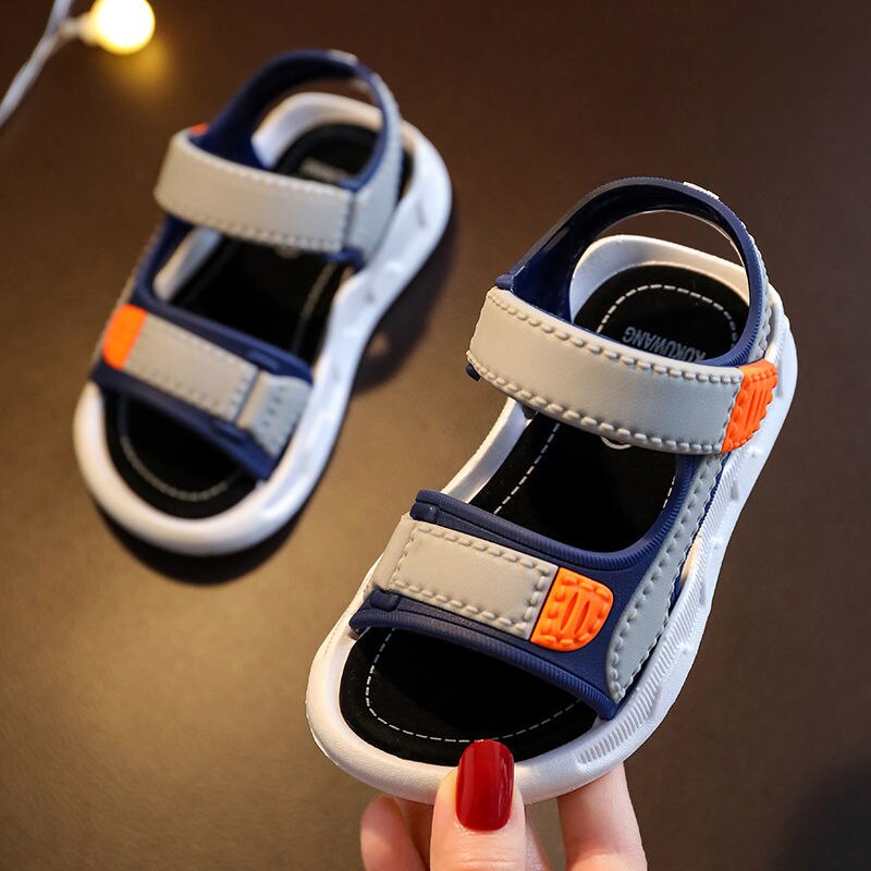 2023-Children-s-Summer-Boys-Leather-Sandals-Baby-Shoes-Kids-Flat-Child-Beach-Shoes-Sports-Soft-1