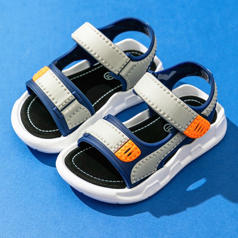 2023-Children-s-Summer-Boys-Leather-Sandals-Baby-Shoes-Kids-Flat-Child-Beach-Shoes-Sports-Soft-4