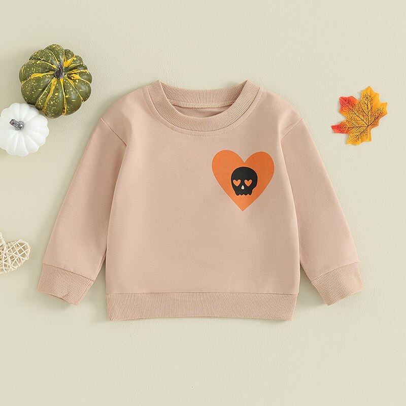 FOCUSNORM-0-4Y-Toddler-Kids-Girl-Sweatshirt-T-Shirts-Halloween-Skull-Heart-Print-Long-Sleeve-Pullovers-1